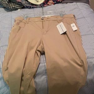 super skinny peach jeans